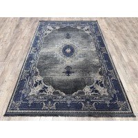 Иранский ковер Arti 8045 Серый-синий